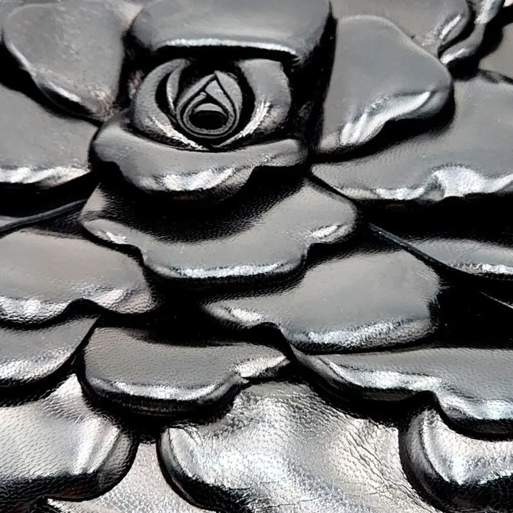 VALENTINO GARAVANI ATELIER BAG 03 ROSE EDITION BLACK NWT - Picture 13 of 16